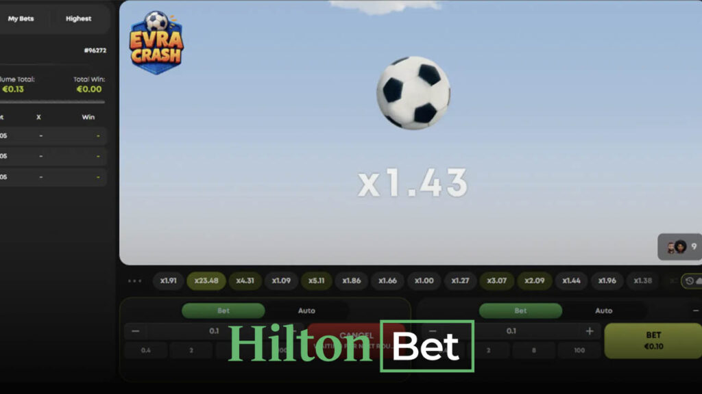 Hiltonbet Evra Crash
